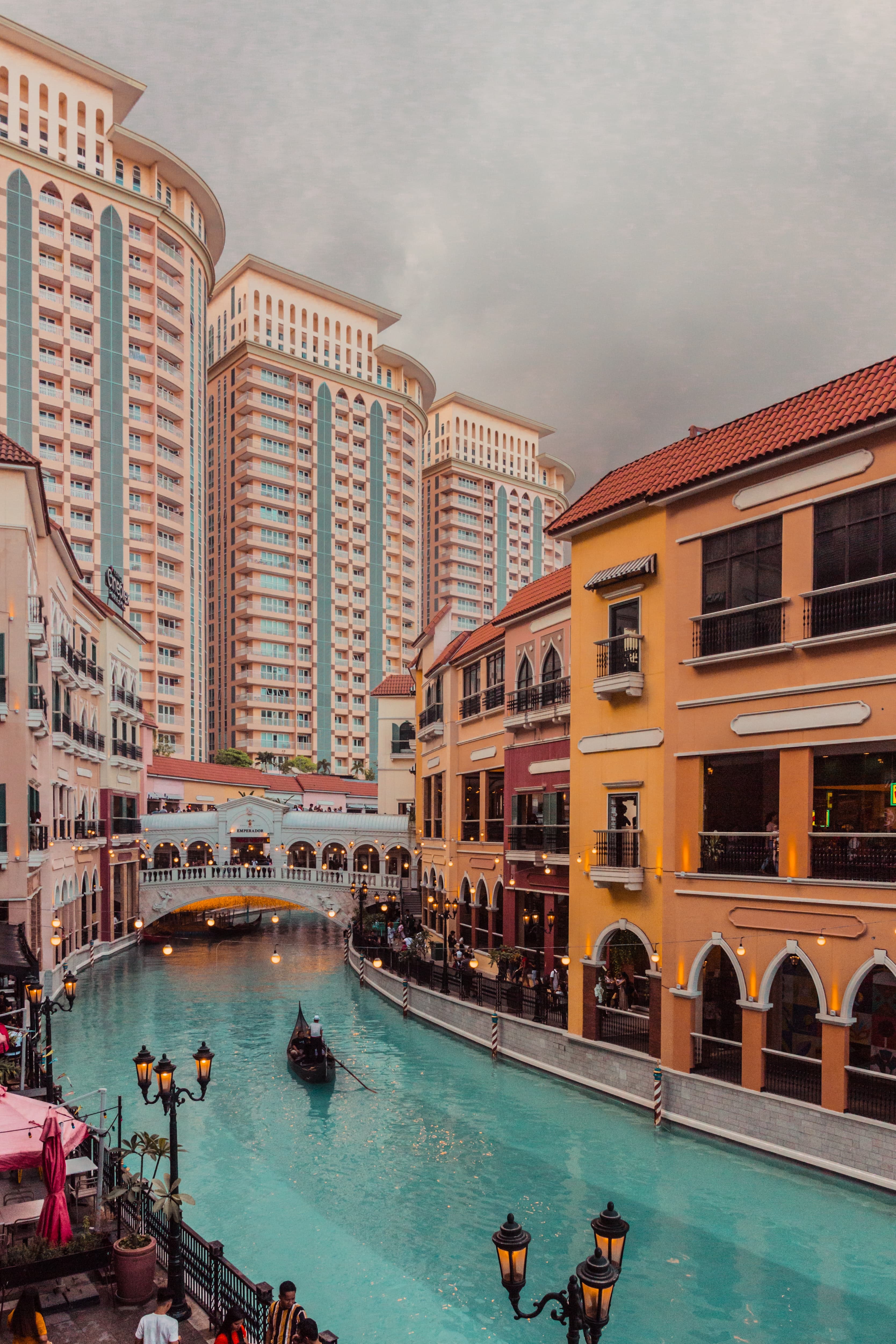 A shopping mall